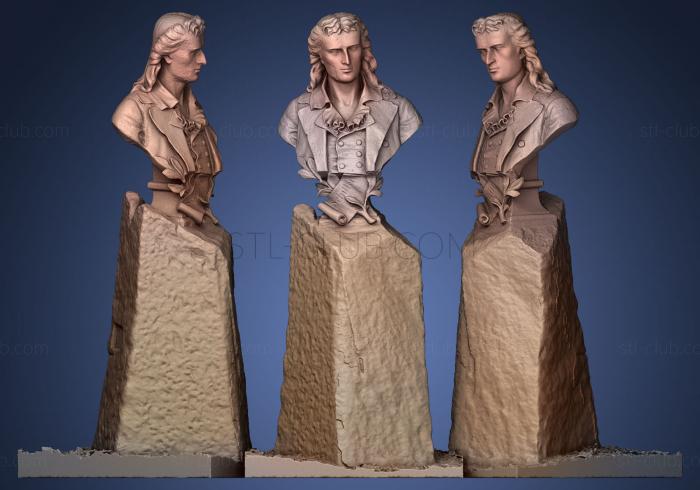 3D model Friedrich Schiller (STL)